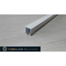 Manual Operated Sliding Aluminum Curtain Track with Powder Coating White